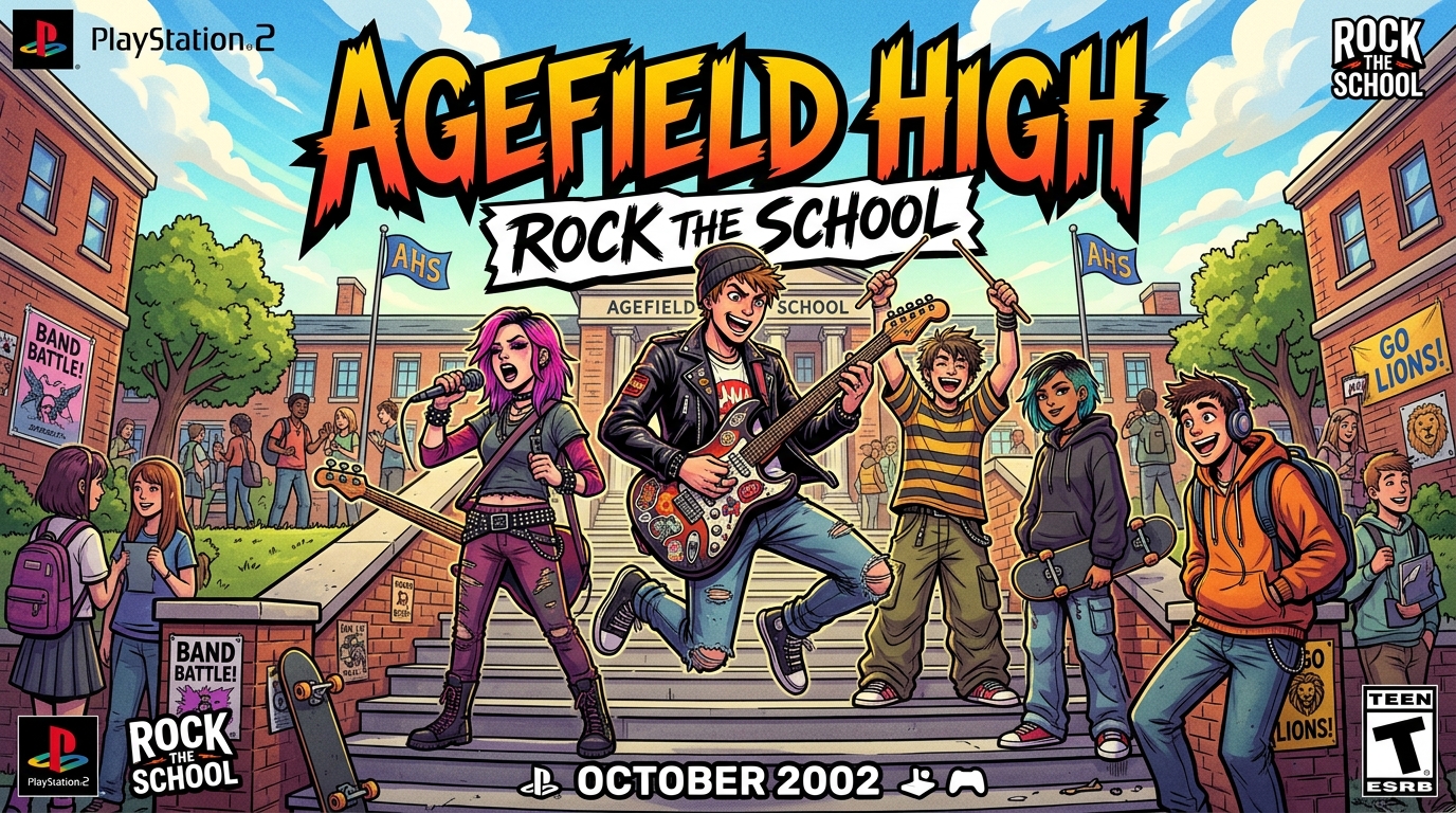 Agefield High: Rock the School Gameplay Showcase